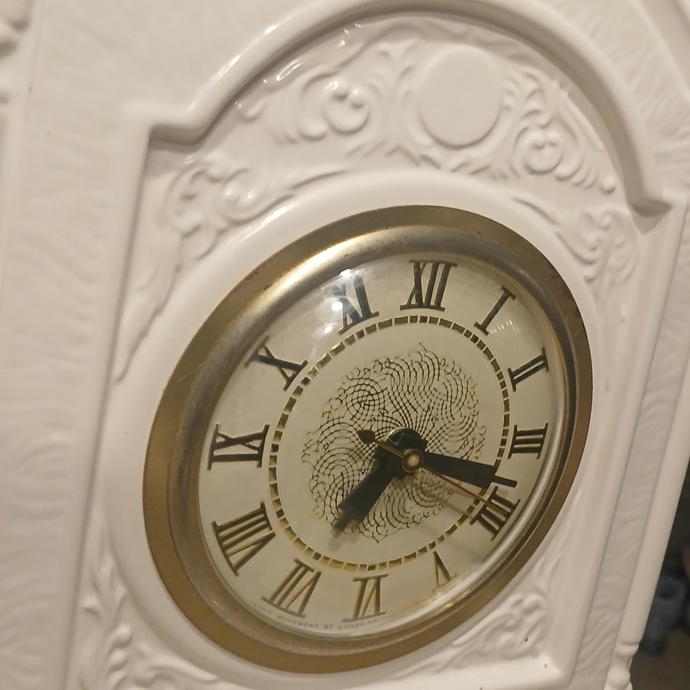 Vintage Mantel Clock Lanshire Movement - Picture 4 of 11